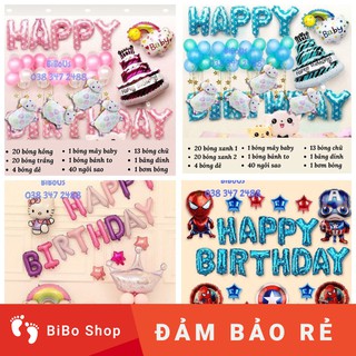 BÓNG TRANG TRÍ SINH NHẬT TUỔI DÊ GIÁ RẺ - BÓNG BAY SN GIÁ RẺ, SN BÉ TRAI, BÉ GÁI-SINH NHẬT 4 TUỔI, GIÁ SỈ, BÓNG NHÔM DÊ