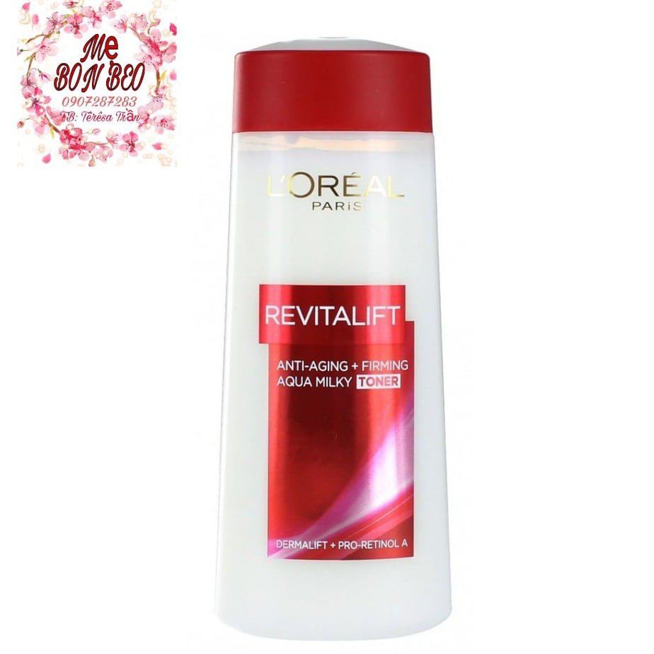 Nước hoa hồng Loreal săn chắc da và giảm nếp nhăn 200ml