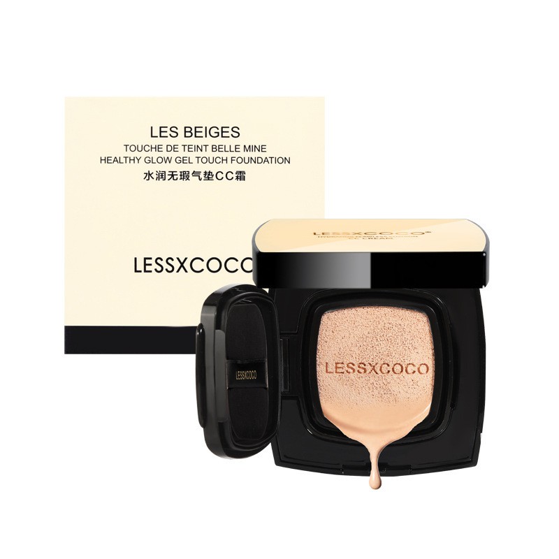 (Hàng Mới Về) Phấn Nước LESSXCOCO Khuyết Điểm Dưỡng Ẩm Kiềm Dầu Lâu Trôi Air Cushion Bb Cream Che thế giới skinfood mĩ phẩm nội địa trung | BigBuy360 - bigbuy360.vn