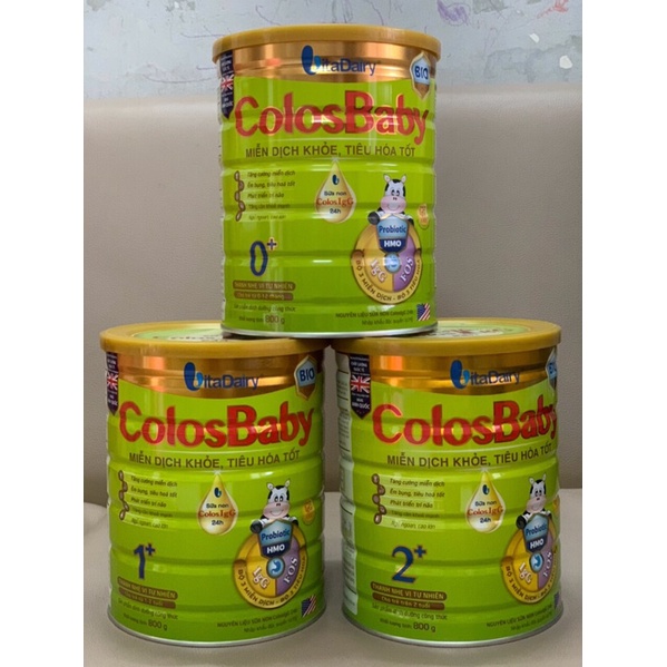 Sữa colosbaby BiO Gold 0+ 1+2+ 800g