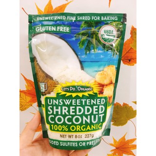 [Let's do organic] Vụn dừa hữu cơ sấy 227g
