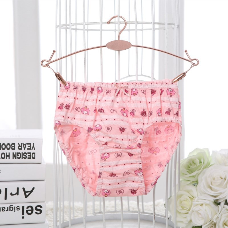 Set 5 quần lót bé gái Hàn Quốc 100% vải cotton thoáng mát, an toàn cho sức khỏe của bé mẫu Công Chúa Princess