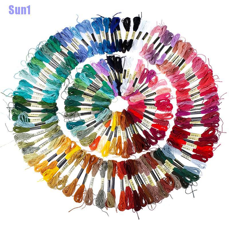 Set 50 cuộn chỉ thêu nhiều màu