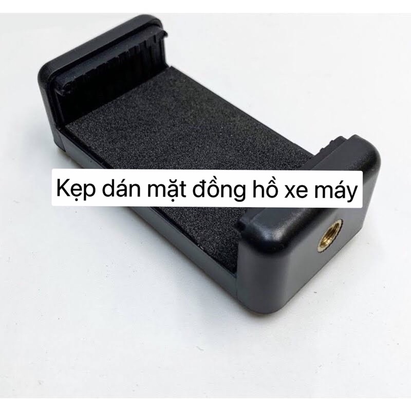 Kẹp xe máy, oto, kẹp điện thoại dán mặt đồng hồ xe có keo sẵn chắc chắn siêu dính