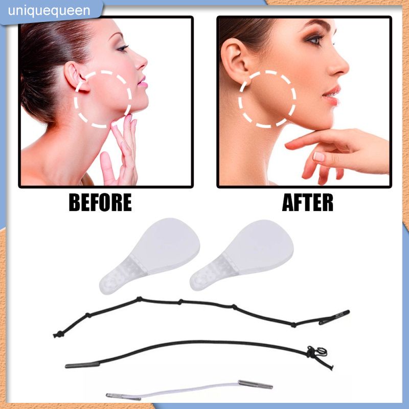 READY 40 Pcs/Set Women Makeup Invisible V-Line V Face Shape Stickers Slimming Tools Lines Neck Chin V Shaper Lifting Tapes uniq