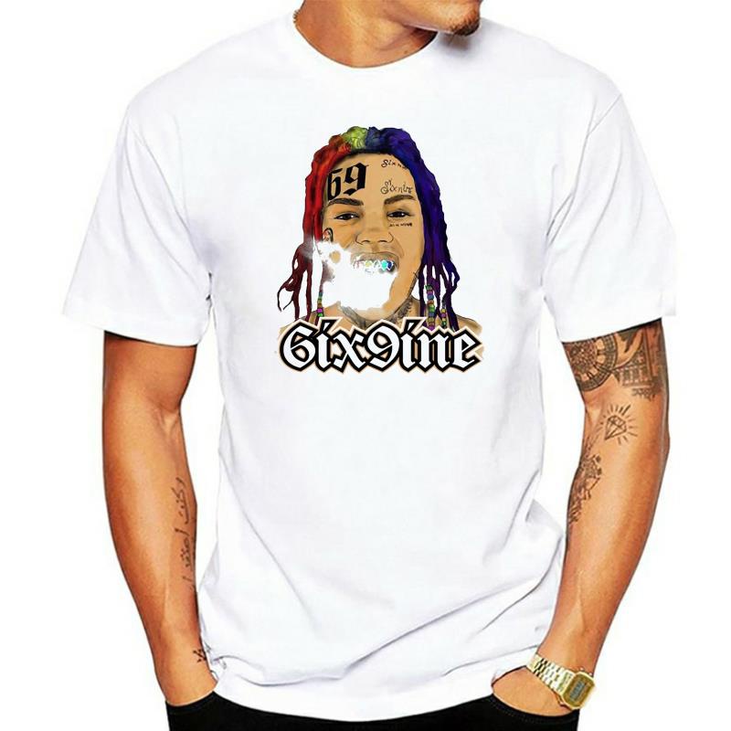 Bé Trai 6ix9ine Áo Sơ Mi Thường Ngày Thiết Kế Hàng Đầu Mới Về Áo S-5XL Tay Ngắn