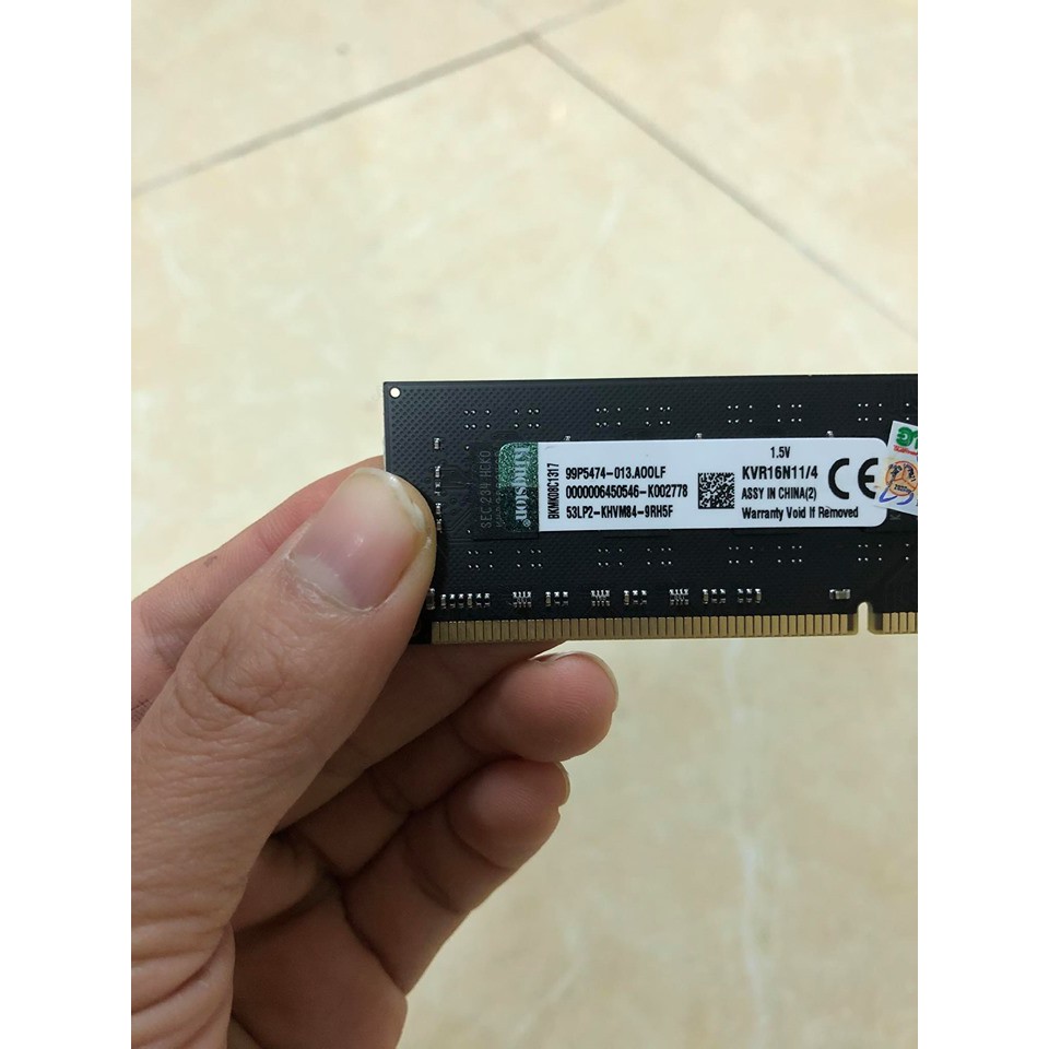 RAM 4GB DR3 BUZ 1600 MỚI, BH 3 NĂM DÙNG CHO MÁY BÀN