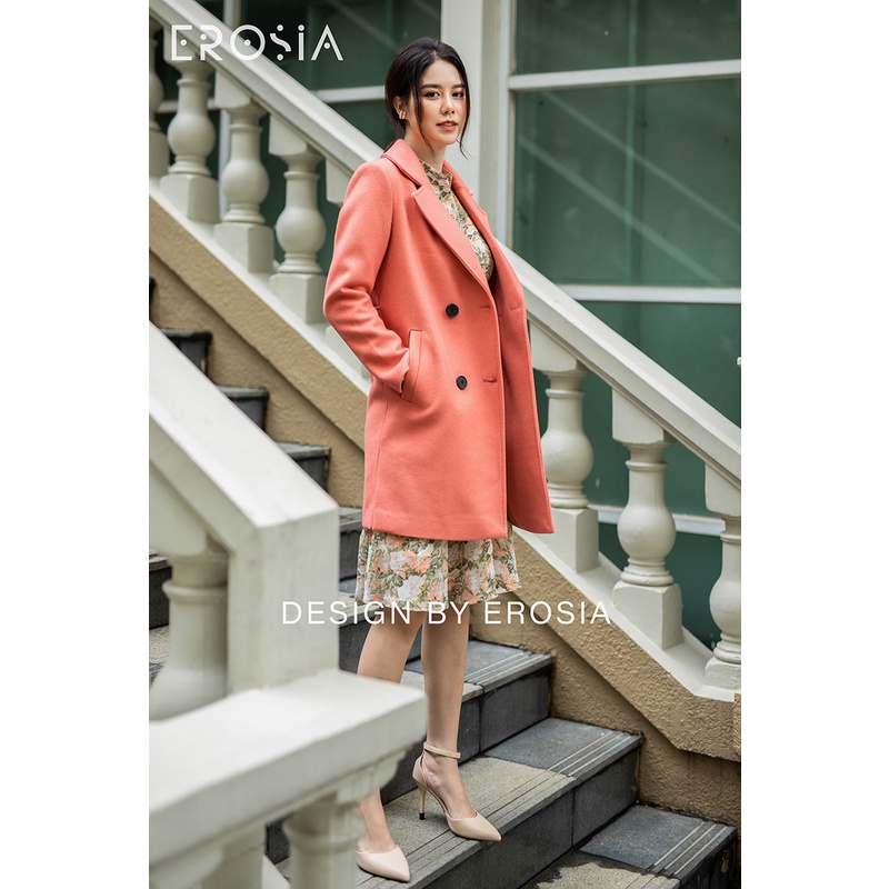 Măng Tô Dạ Cam 4 Khuy EROSIA | BigBuy360 - bigbuy360.vn