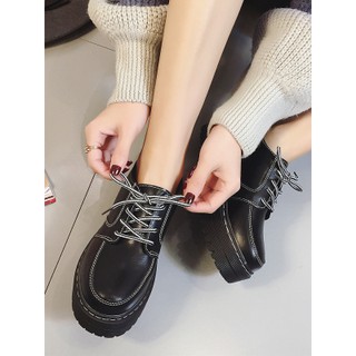 (ORDER) Giày oxford buộc dây da lì( Ảnh thật ở cuối)