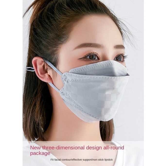 Khẩu Trang Đeo Tai Hình Miệng Cá 3D Thời Trang Hàn Quốc 2022 Dành Cho Nam Nữ