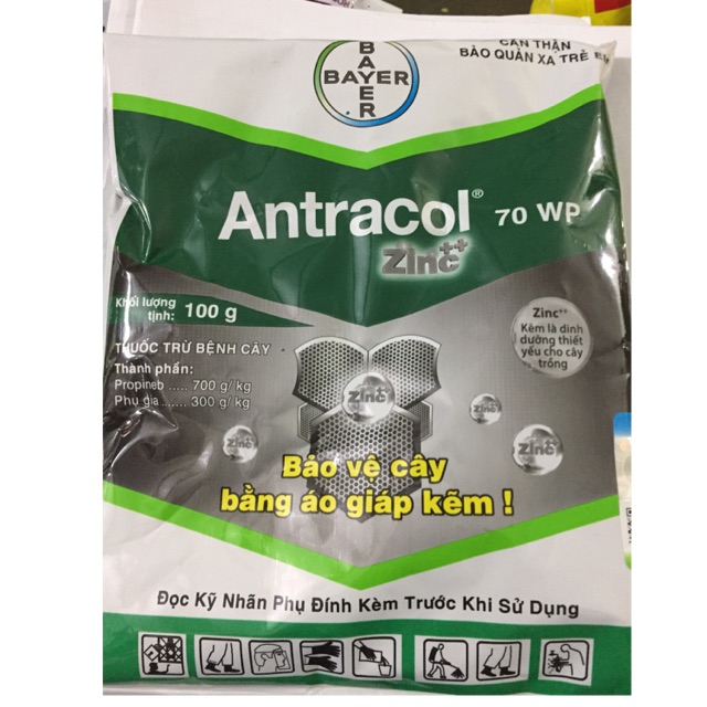 Thuốc Antracol 100gr (thuốc phòng nấm bệnh cây trồng)