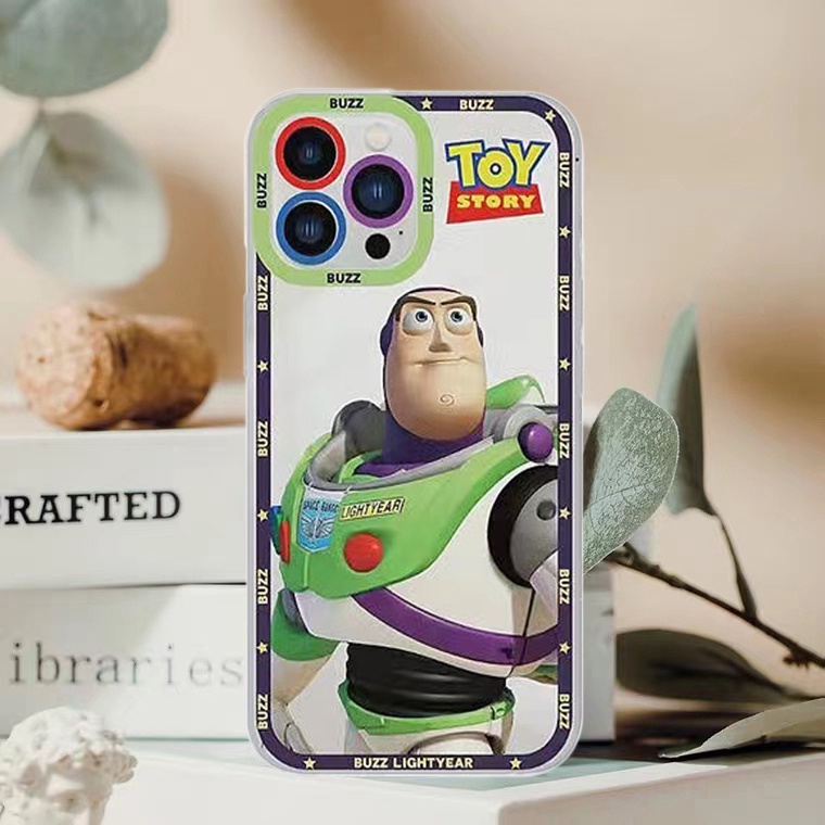 Ốp Điện Thoại TPU Dẻo Trong Suốt Họa Tiết Hoạt Hình Dễ Thương Cho IPhone 11 12 13 Pro Max 7 8 Plus X XS XR 6 6S