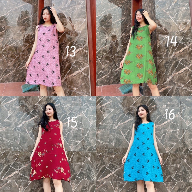 Váy lanh dáng chữ A | BigBuy360 - bigbuy360.vn