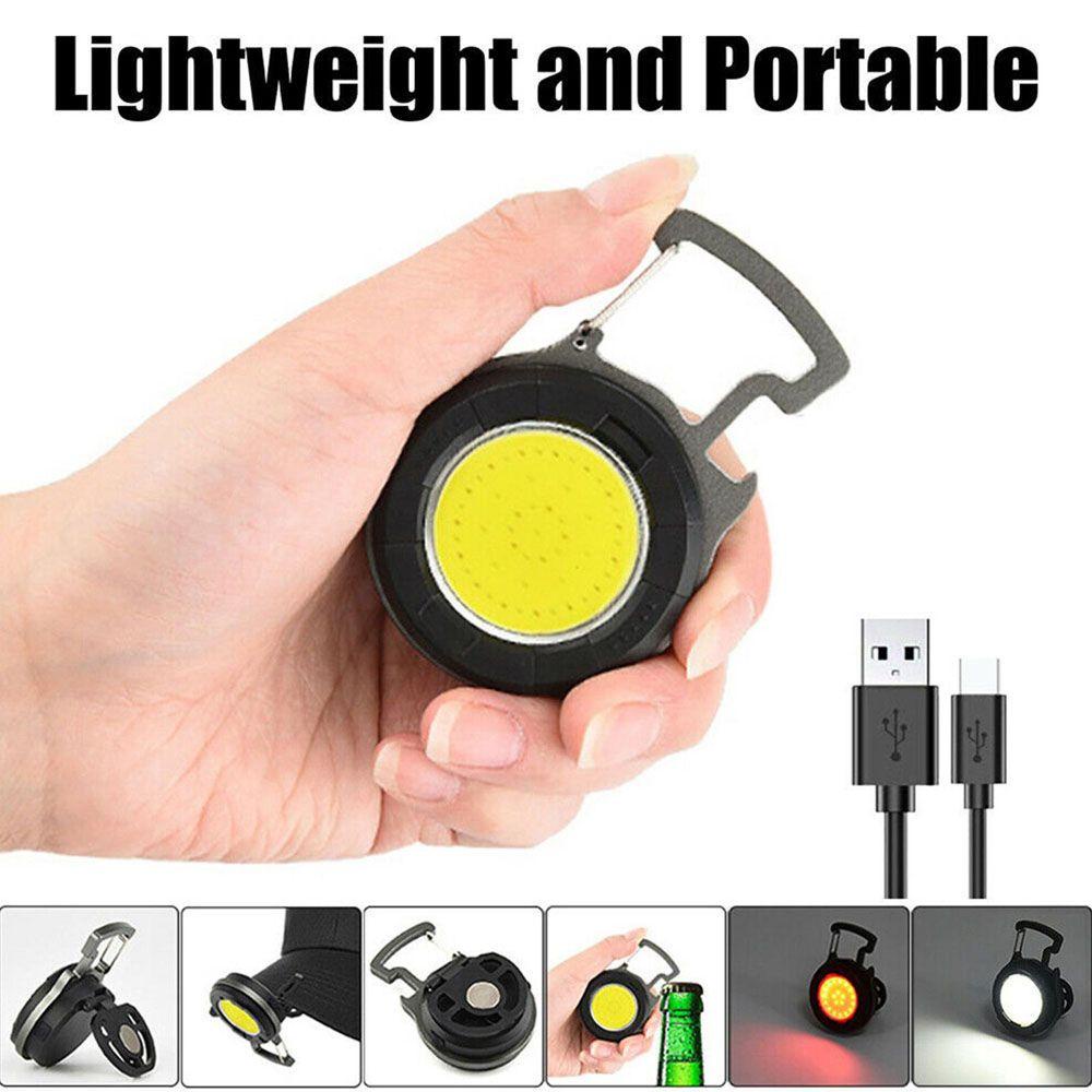 Đèn Pin LED COB Mini Bỏ Túi Dùng Khi Đi Cắm Trại