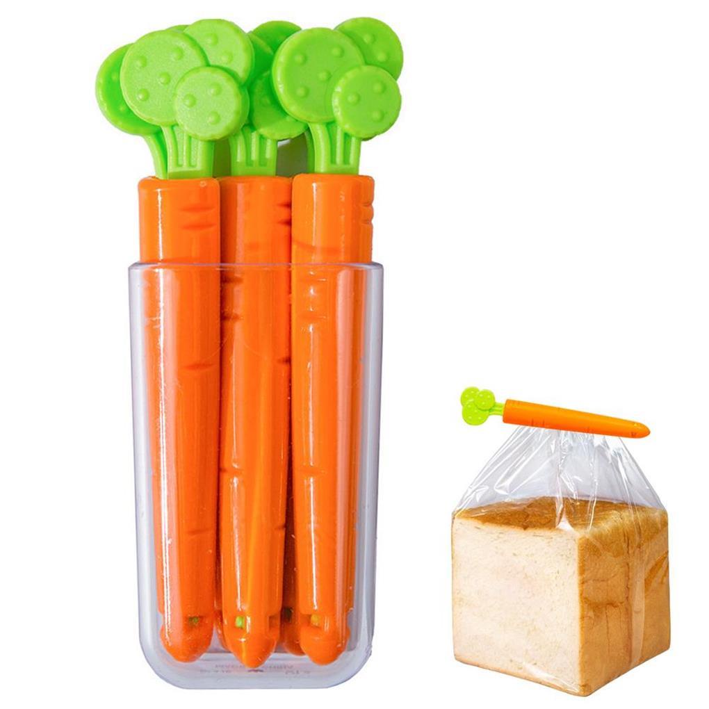 Set 5 Kẹp Niêm Phong Túi Thức Ăn Bằng Nhựa