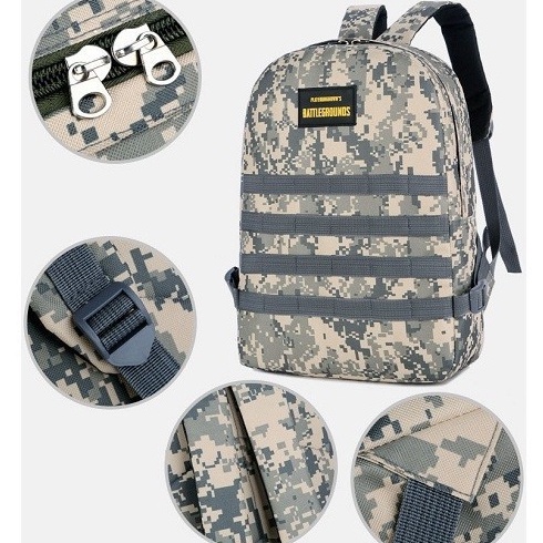 Balo PUBG Cao Cấp | BA LÔ 3 PUBG HỌA TIẾT RẰN RI CHỐNG GÙ LƯNG, CHỐNG SỐC VẢI QUÂN ĐỘI CHỐNG THẤM NƯỚC Cho Nam Nữ