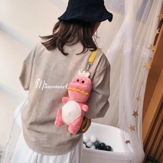 Túi chéo khủng long T - rex cute hột me