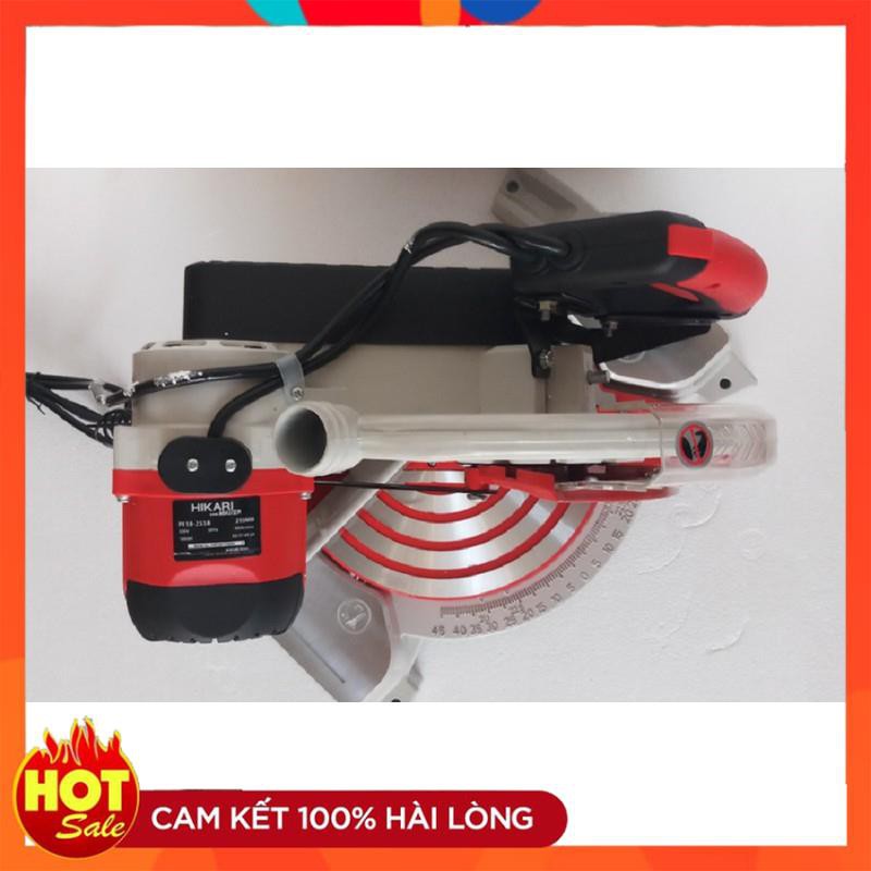 [Hàng Tốt]Máy cắt nhôm HIKARI pf18-225h công suất 1650W chạy moto trực tiếp đường kính lưỡi cắt tối đa 255
