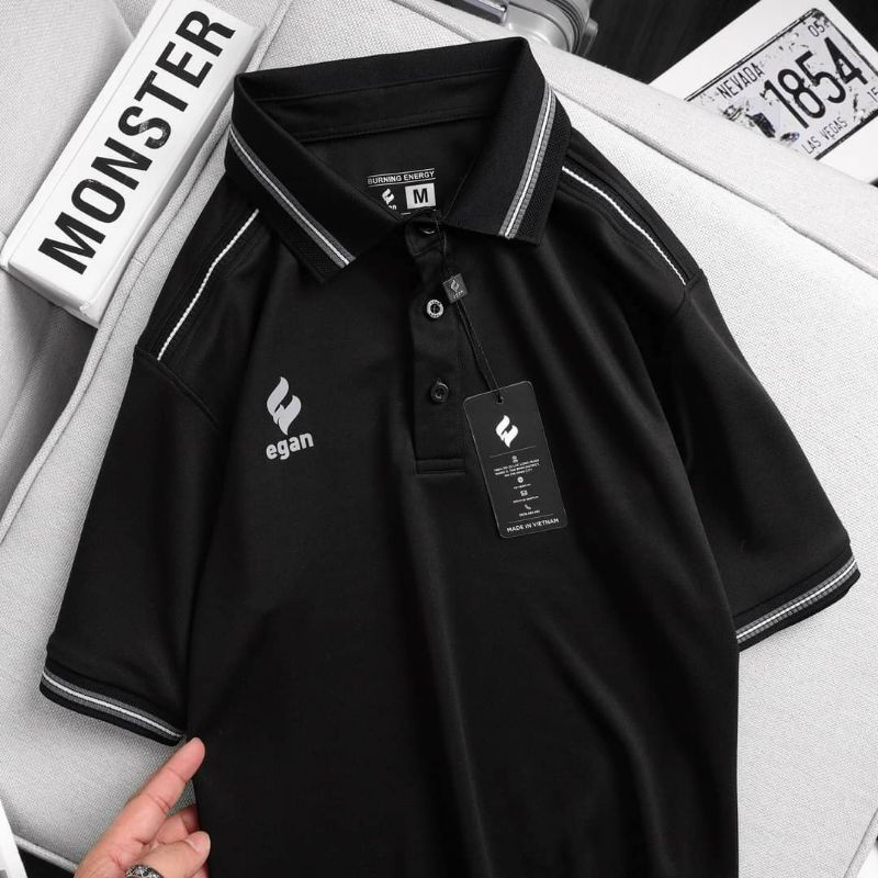 ÁO POLO UV EGAN 03 MÀU ĐEN MỚI ,ĐẸP CHÍNH HÃNG