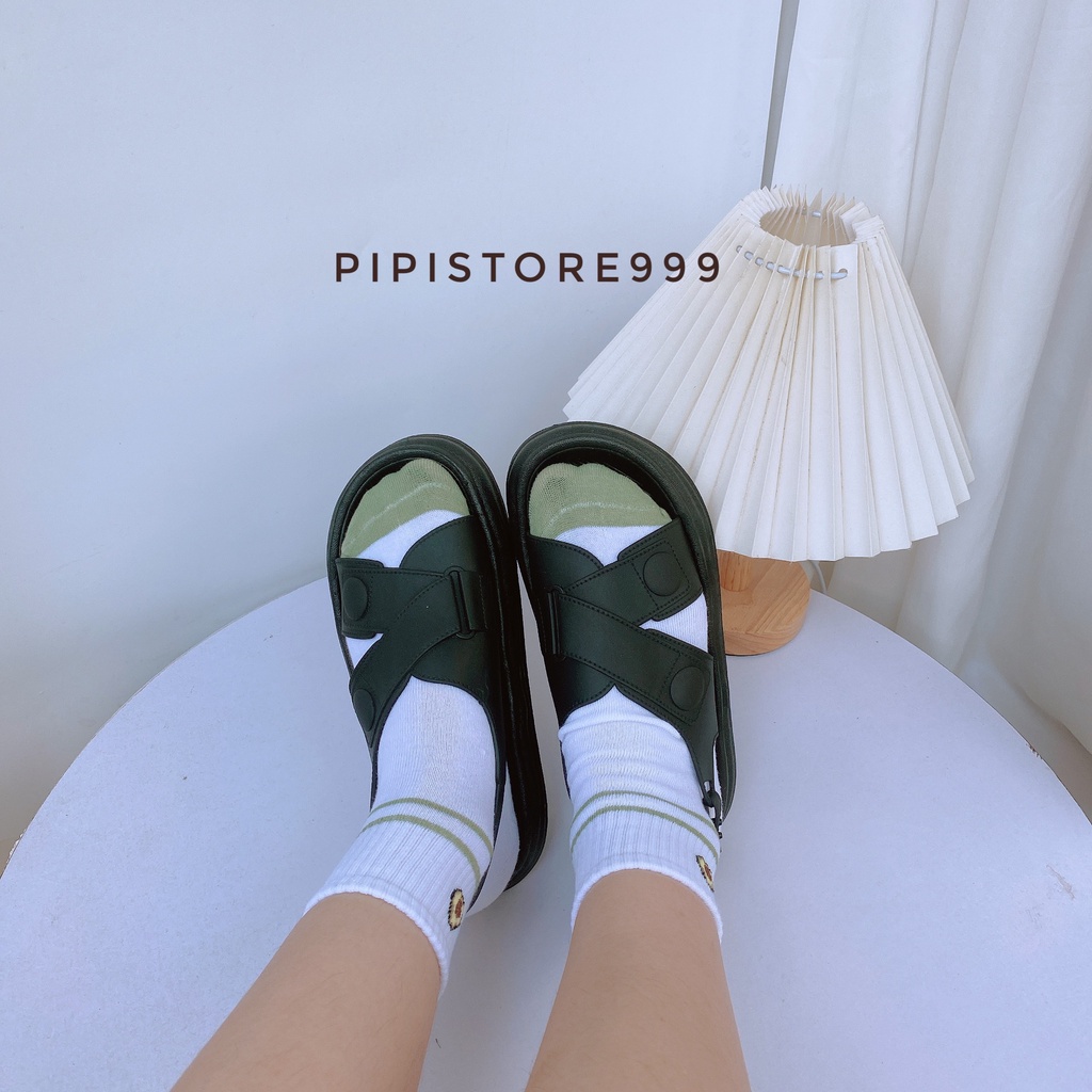 Tăng 1 sz Dép Sandal Nhựa Thơm Mềm Êm Chân Phù Hợp Đi Học, Đi Làm G161