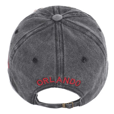 mũ bóng chày  nón lưỡi trai Mũ Lưỡi Trai Vải Cotton Thêu Chữ &quot;Orlando&quot; Có Thể Điều Chỉnh Kích Thước Thời Trang mũ lưỡi trai nam  mũ nữ