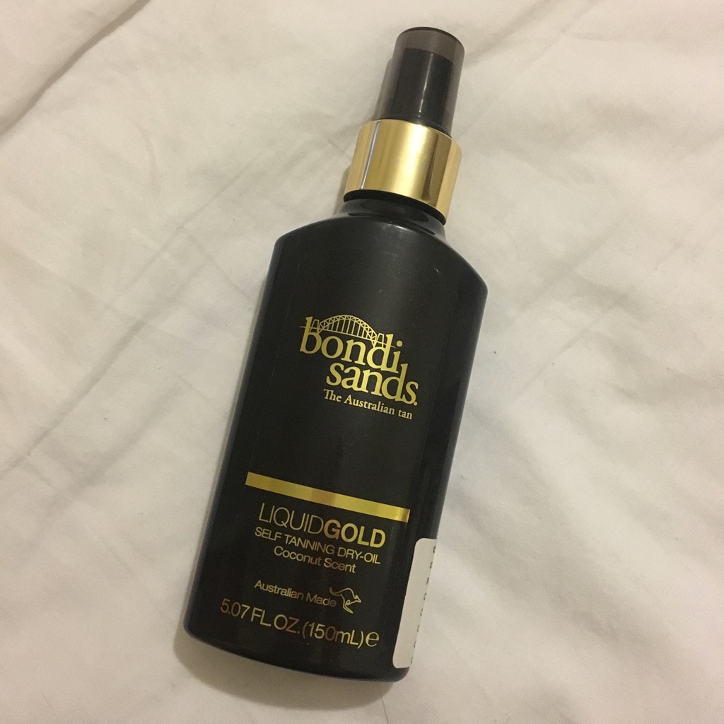 Dầu khô tạo màu nâu tạm thời Bondi Sands Liquid Gold Self Tanning Oil 150ml