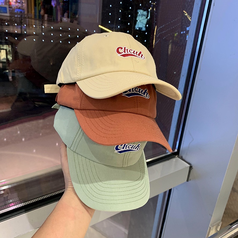 Mũ Lưỡi Trai Chcuk Jussy Fashion Nón Lưỡi Trai Nam Nữ Chất Vải Kaki Cotton Form Mềm 1 Lớp Kiểu Thời Trang Unisex