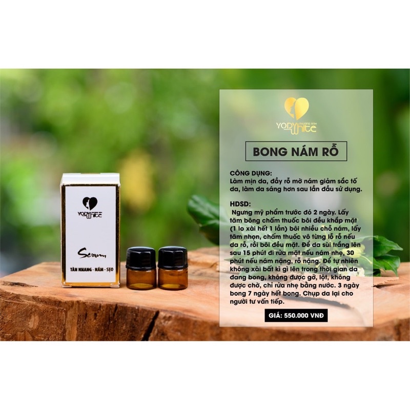 Serum quét nám Yody White Phương Anh