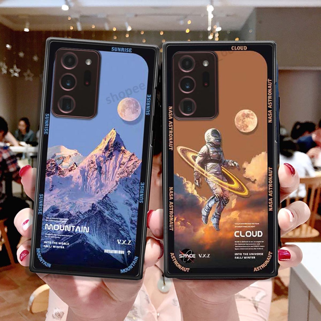 Ốp Samsung Note 20 Plus / Note 20 Ultra / Note 20+ hình vũ trụ, mountain, cloud phong cách cá tính