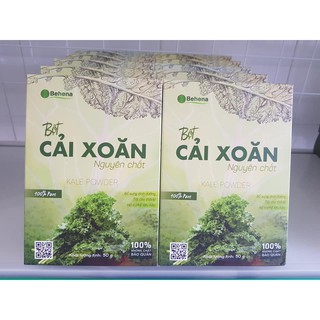 BỘT CẢI XOĂN (Kale) BEHENA giảm cholesterol - Hỗ Trợ Tiêu Hóa - Bột ăn dặm giúp bé phát triển trí não