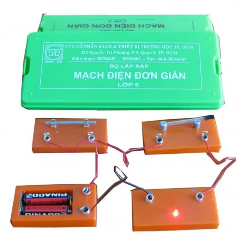 Toys, Bộ lắp ráp mạch điện đơn giản lớp 5
