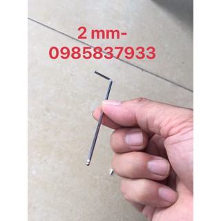 Tay vặn Lục giác chữ L 2 mm đầu bi TL-2 Eight Nhật tại Máy cầm tay NTT bảo hành dài hạn tháo lắp ốc chìm