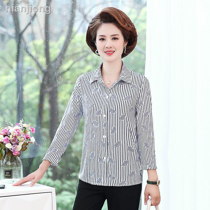 Áo Cardigan Tay Lửng Dáng Rộng Thời Trang Xuân Hè Cho Phụ Nữ Trung Niên 40-50 Tuổi