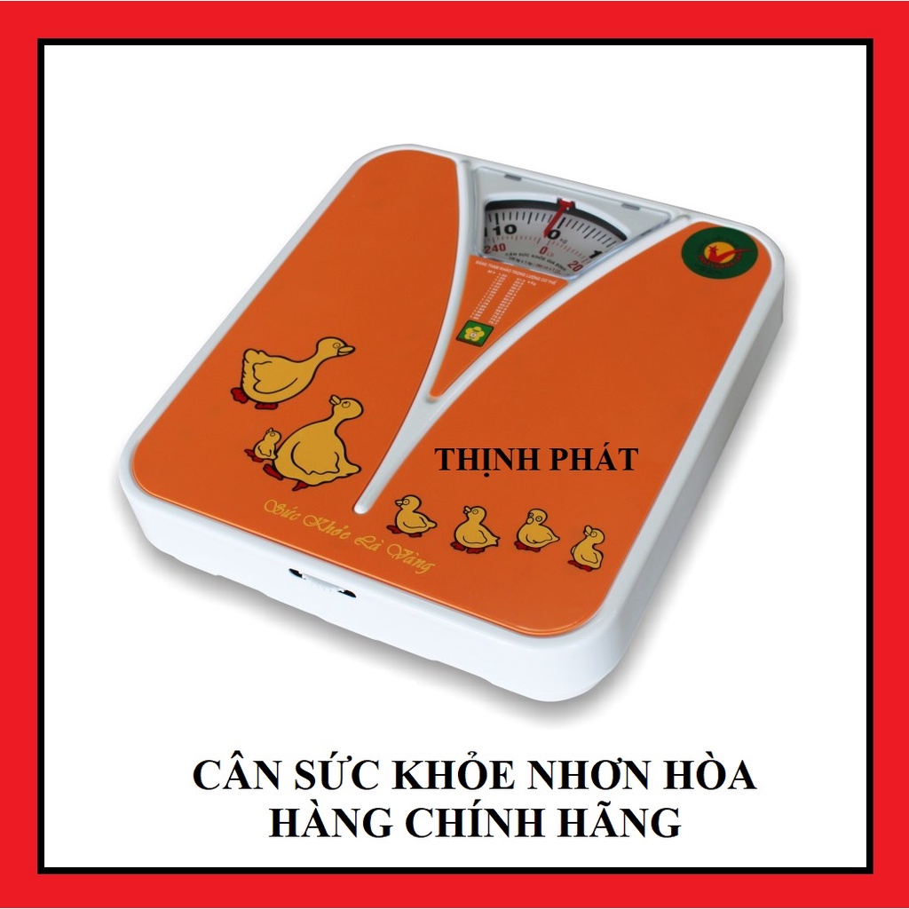 Cân sức khỏe - Cân sức khỏe gia đình - Cân sức khỏe Nhơn Hoà 120kg HÀNG CHÍNH HÃNG