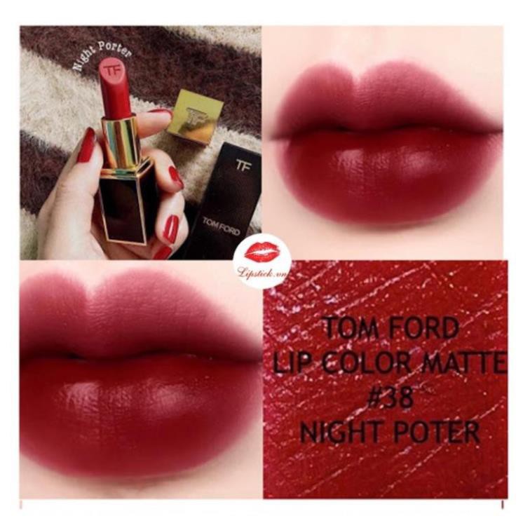 Son Tomfo 38 màu đỏ lạnh | BigBuy360 - bigbuy360.vn