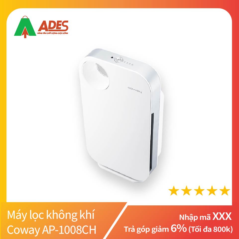 [Mã 154ELSALE2 giảm 7% đơn 300K] [COWAY AP-1008CH] Máy lọc không khí Coway AP-1008CH | BẢO HÀNH CHÍNH HÃNG 1 NĂM