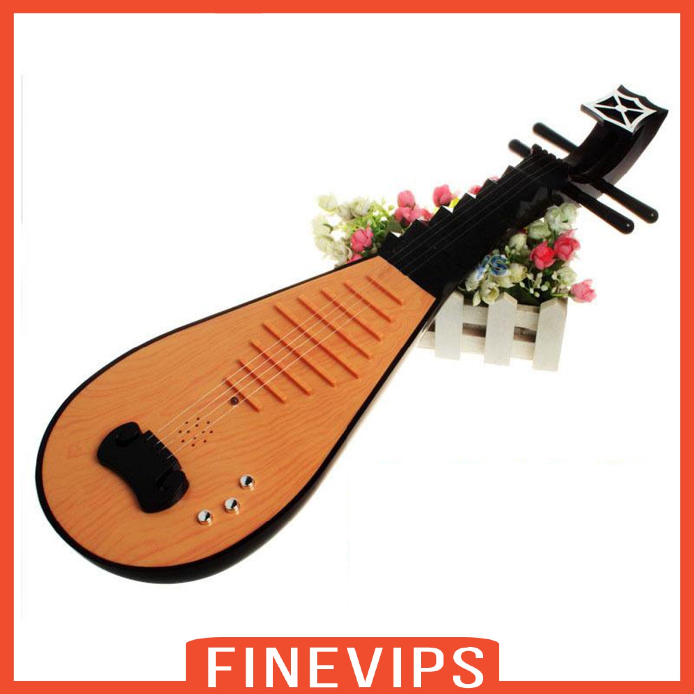 Đồ Chơi Đàn Guitar Điện Tử Kiểu Cổ Điển Trung Hoa Dễ Thương