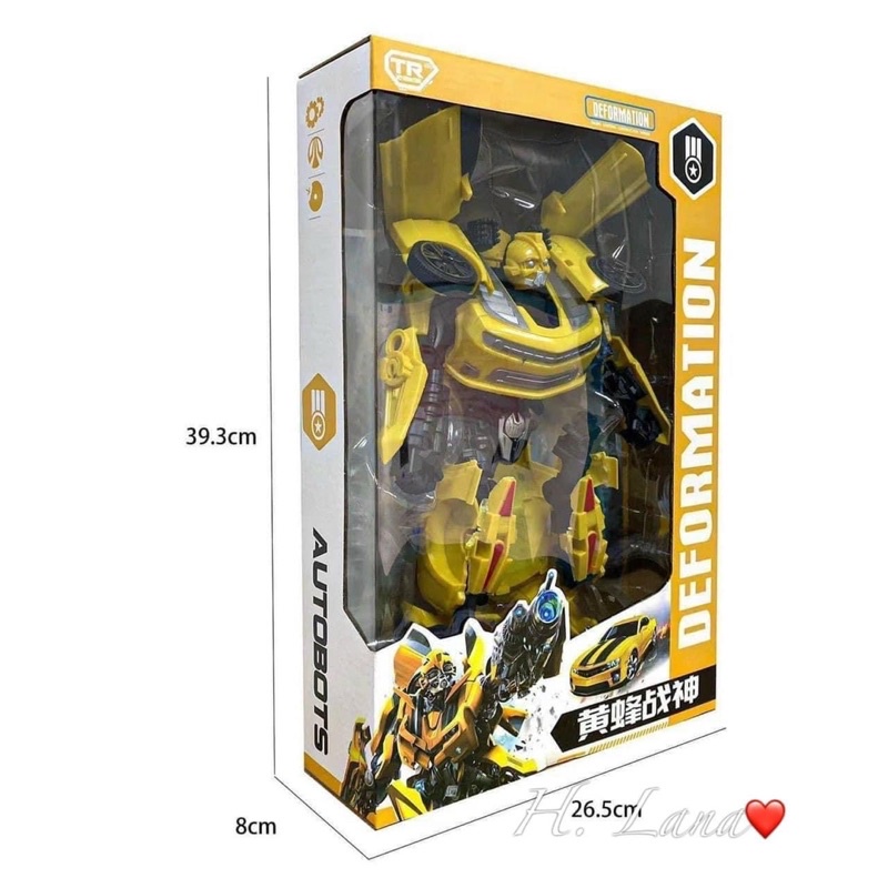 BỘ ĐỒ CHƠI SIÊU NHÂN Ô TÔ TRANSFORMER BIẾN HÌNH