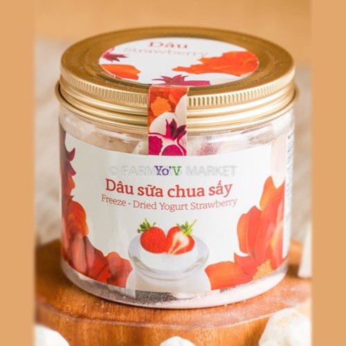 Sữa Chu Cho Bé, Sữa Chua Sấy Khô Giảm Cân Vinamit 60g Đủ Vị, Đồ Ăn Vặt Chất Lượng Xuất Khẩu