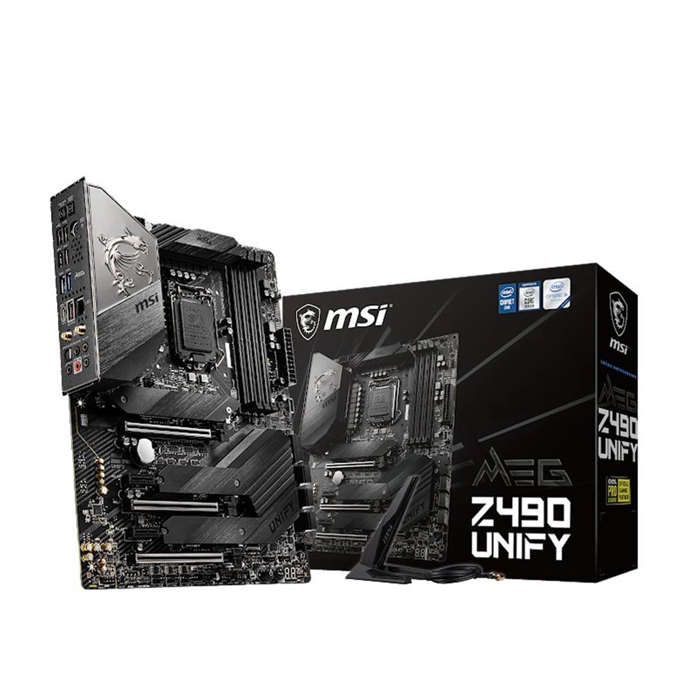 Mainboard MSI MEG Z490 Unify (Intel Z490 | LGA1200 | ATX | 4 khe Ram DDR4)