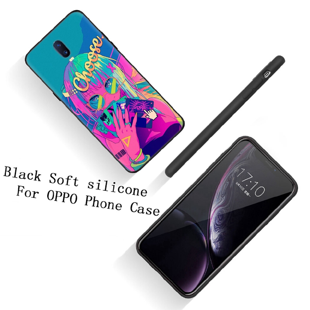 Ốp điện thoại silicone hình Anime cho OPPO F11 R17 PRO F1PLUS A9 R9 R9S R15 A1K A5 A9 2020