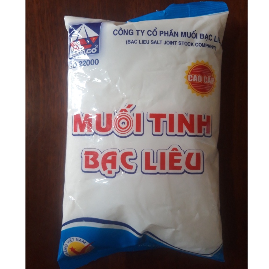 Muối Tinh Sấy Bạc Liêu 500g date: 07/21 - 07/23