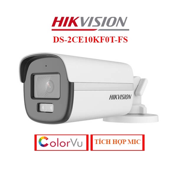 {5Mp Có Màu Ban Đêm Tích Hợp Mic}Trọn Bộ Camera 5/6/7/8 Mắt 5Mp Hikvision Chính Hãng - Bảo Hành 24 Tháng