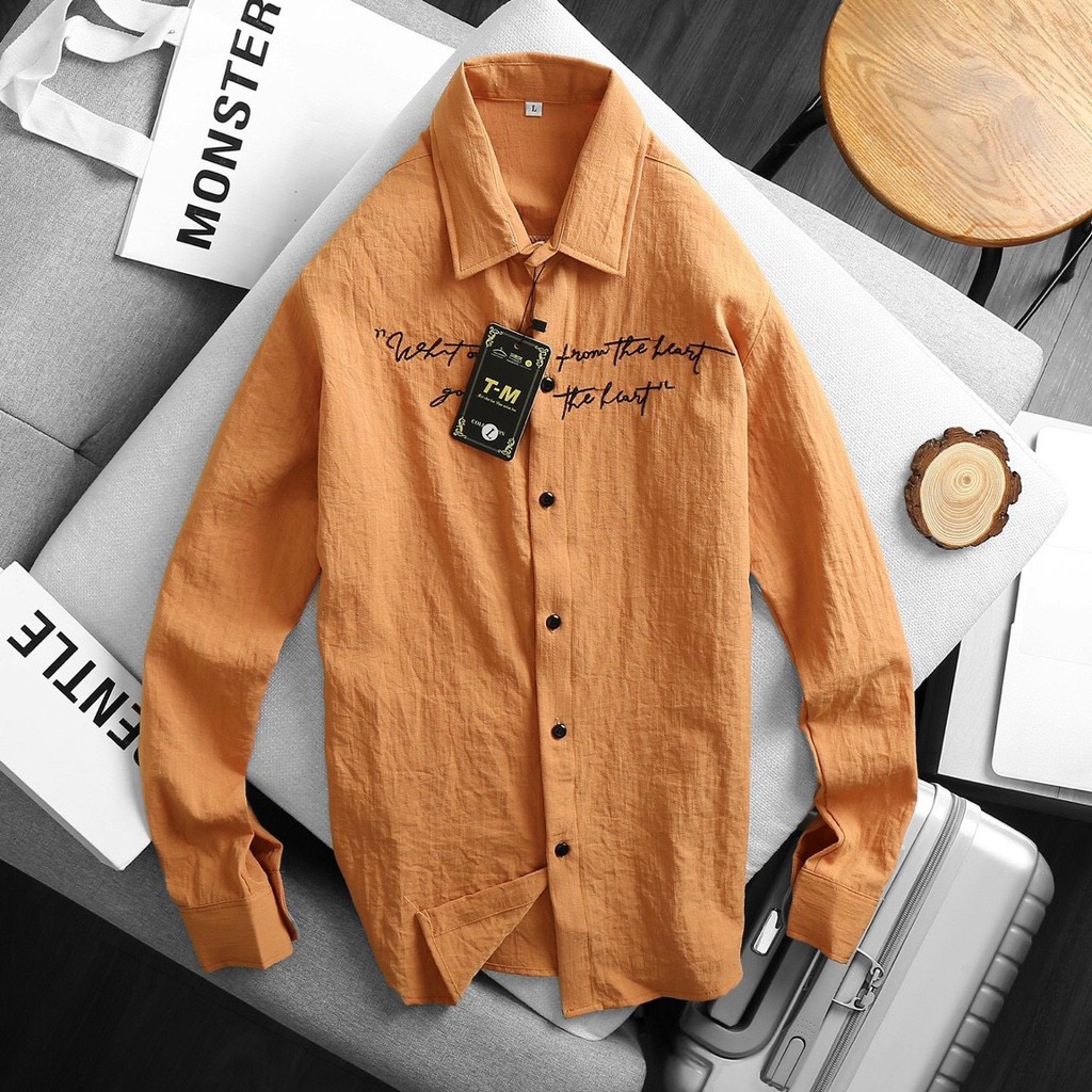 Áo sơ mi nam đủ 4 loại màu siêu dể phối đồ áo sơ mi nam dày dặn cao cấp | BigBuy360 - bigbuy360.vn