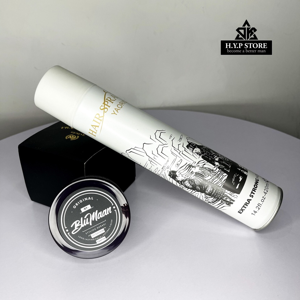 Gôm Xịt Tóc Extra White Giữ Nếp Hương Nước Hoa Nam, Keo Xịt Tóc Dung Tích 420ml MN28