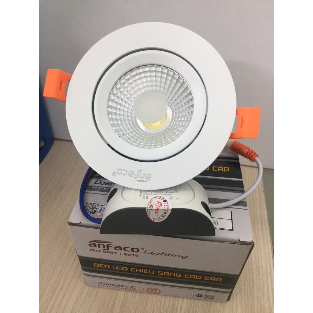 ĐÈN ÂM TRẦN TRÒN - SPOTLIGHT ANFACO AFC-731 ĐIỀU CHỈNH GÓC CHIẾU