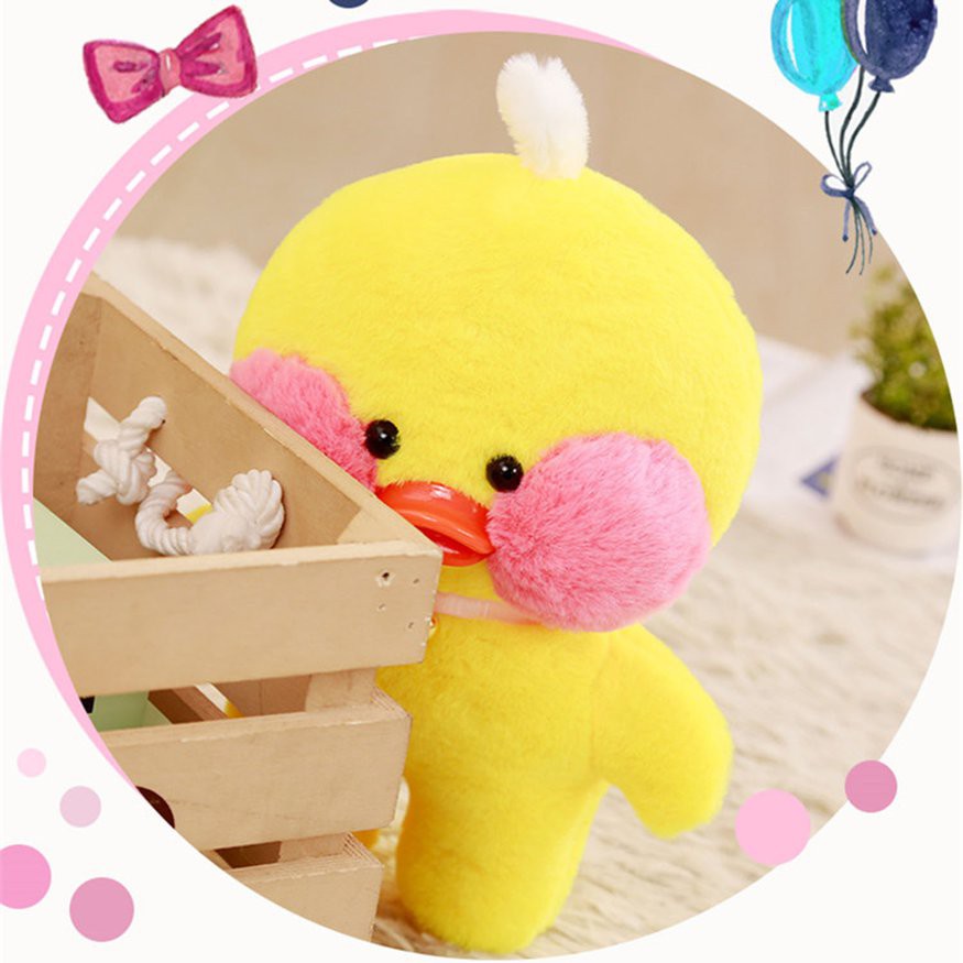 Vịt Con Nhồi Bông Màu Vàng Mềm Mại 0723