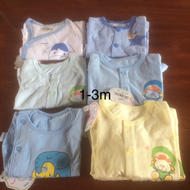 Áo sơ sinh bé trai miomio/ dokma