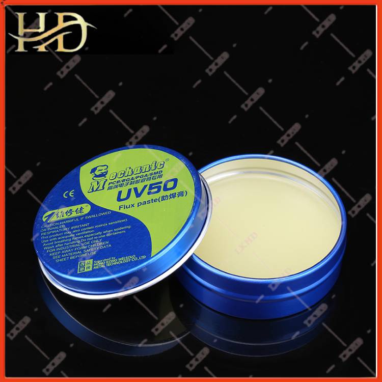 NHỰA THÔNG HỦ ƯỚT MECHANIC ( UV50 ) / Mỡ Hàn Vàng UV50 Mechanic ( Nhựa Thông Vàng )