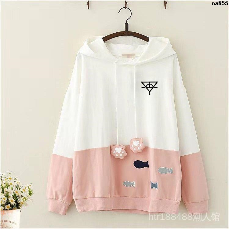 Áo Khoác Hoodie Phong Cách Hàn Quốc Thu Đông Mới Cho Cặp Đôi Hua Chenyu